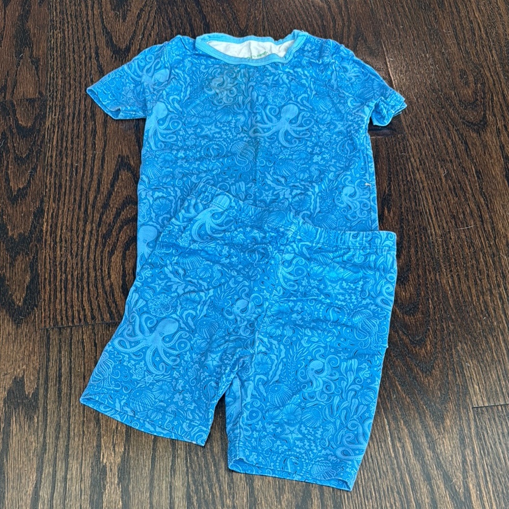 Octopus summer pajama short set